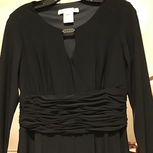 Evan Picone black dress size 8